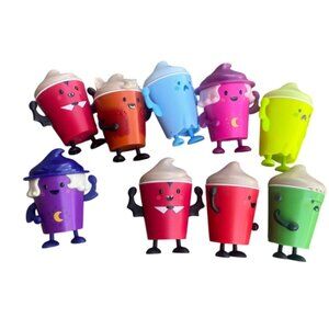 Wendys Frosty Frights Figures Lot Set of 9 Halloween 2024-2025 Toys!